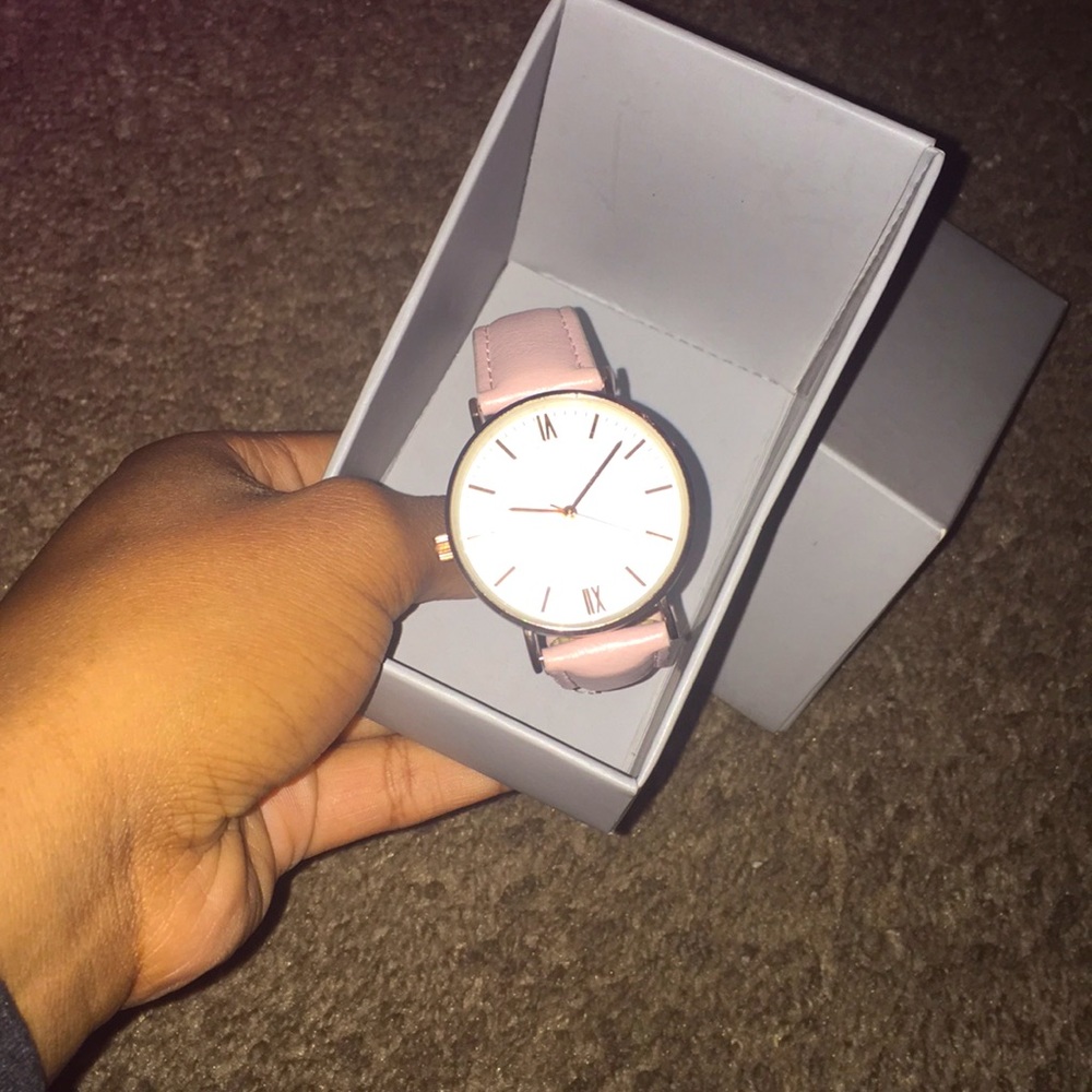Pink watch